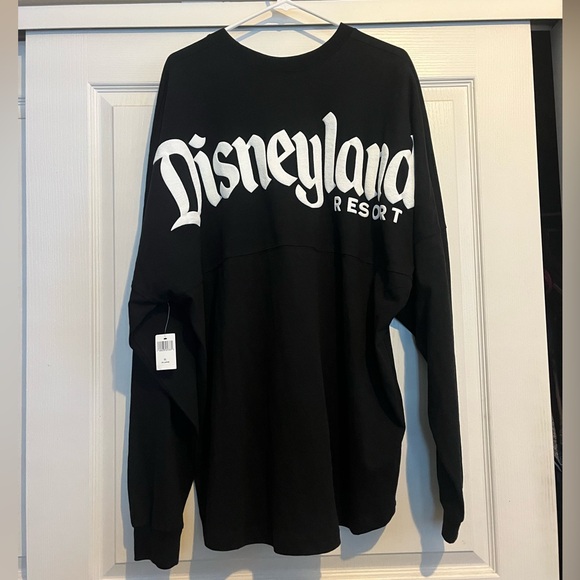 Disney Parks Disneyland Resort Black On White Spirit Shirt Jersey Size 2XL New - Picture 2 of 8
